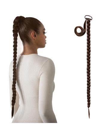 Lullabellz Extra AF Hair Braid 34-Inch Length Golden Brown Extra AF Braid Golden Brown