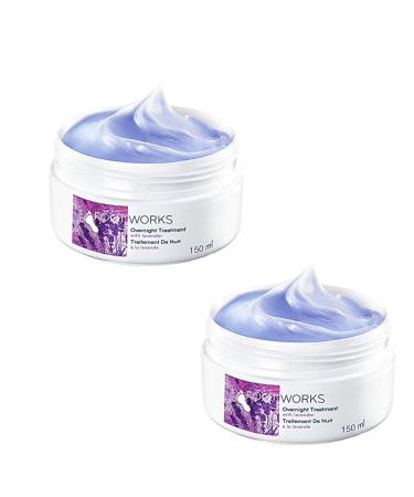 Foot Works Lavender Foot Cream - Overnight Treatment for Soft Feet (2 Pieces) - Buy Online on SooperMarket.com