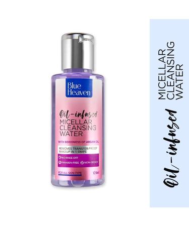 Blue Heaven Bi-Phase Makeup Remover & Micellar Cleansing Water 125ml | Gentle Skin Care for All | Fast International Shipping - Buy Online on SooperMarket.com