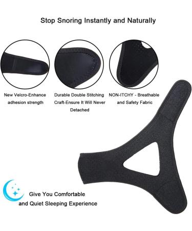Anti Snoring Chin Strap - Adjustable, Comfortable Sleep Aid for Men & Women - Buy Online on SooperMarket.com
