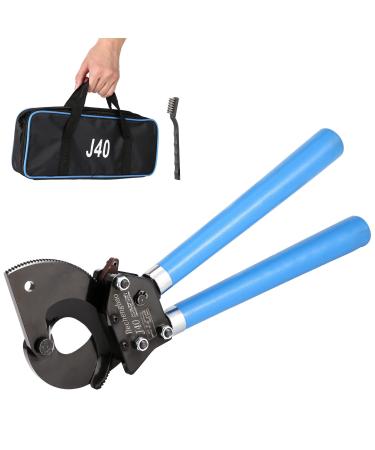 Ratchet Cutters Dechengbao J40 Heavy Duty Wire Cutter for Aluminum Copper Cable up to 400mm Ratchet Cable Cutters