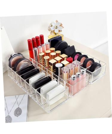 Baluue Box Makeup Storage Box Makeup Organzier Eye Shadow Holder Cosmetics Rack Cosmetic Rack Blush - Buy Online on SooperMarket.com