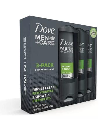 Unilever Men Care Extra Fresh Body Wash For Men 3 pk.18 oz. (10011111519487)