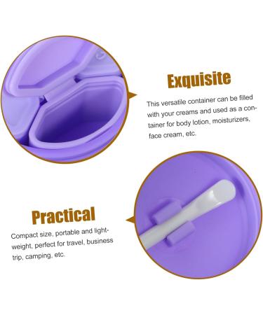 ABOOFAN 5 Sets Cream Box Lotion Container Containers for Moisturizer Cream Container Silicone Makeup Containers Makeup Travel Containers Lip Scrub Container Silicone Cosmetic Container - Buy Online on SooperMarket.com
