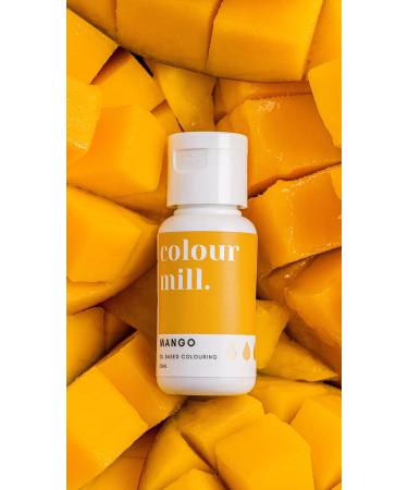 Color Mill Oil Blend Food Coloring - 20ml Mango | Perfect for Chocolates Fondant Cupcakes & Baking | Premium Oil-Based Food Colors for TortenDeco - Buy Online on SooperMarket.com