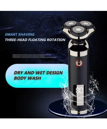 Buy GeRRiT Electric Razor for Men - Digital Display Waterproof USB Charging Shaver for Whole Body Grooming - Buy Online on SooperMarket.com