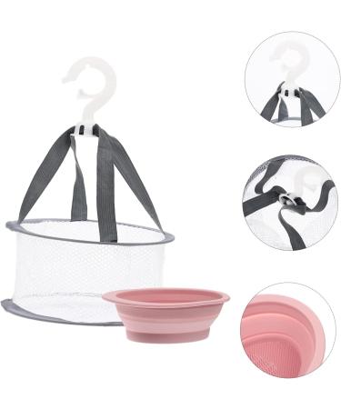 WOFASHPURET 1 Set Makeup Brush Cleaning Silicone Brush Cleaner Portable Hanging Rack for Clothes Makeuo Laundry Racks for Drying Clothes Foldable Makeup Puff Beauty Egg Fabric Makeup Egg - Buy Online on SooperMarket.com