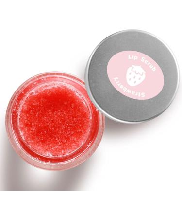 Lip Scrub Exfoliator Lip Overnight Moisturizer Sleeping Cream Lip Repair Balm Strawberry - Buy Online on SooperMarket.com