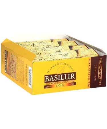 Basilur Island of Tea Gold Black Tea 100 Teabags of 2 g - Buy Online on SooperMarket.com