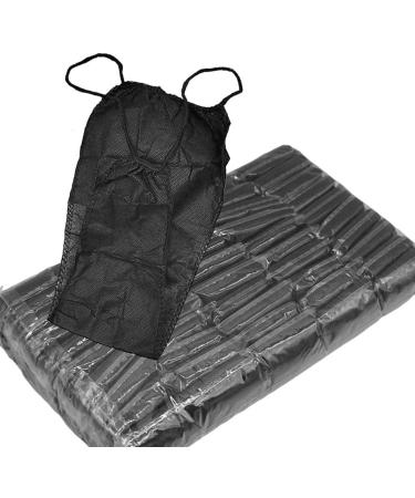 Newmind 100x Disposable Thong Panties Portable Individually Wrapped for Women Tanning SPA - Black - Buy Online on SooperMarket.com