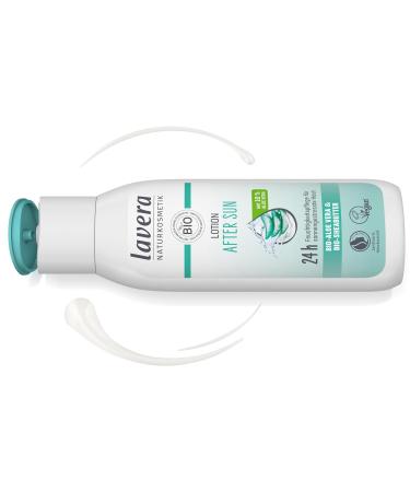 Lavera After Sun Lotion 200 ml - Soothing & Cooling Moisturizer | Vegan Natural Cosmetics | 24-Hour Sun Protection - Buy Online on SooperMarket.com
