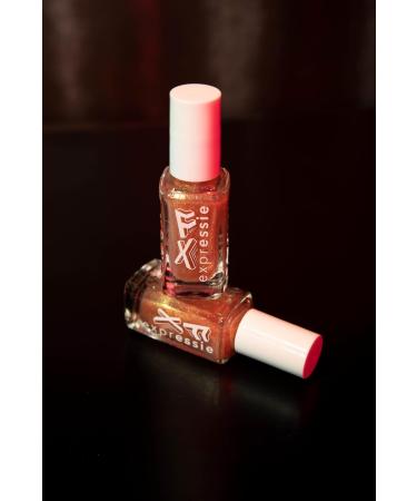 Essie Expressie FX Filter Quick-Dry Vegan Nail Polish - 24K Gold Glitter Shimmer Top Coat - 0.33 fl oz - Fast Shipping Worldwide - Buy Online on SooperMarket.com