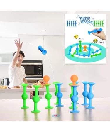 Silicone Suction Cup Darts Set - 18Pcs for Big Size - Indoor and Outdoor Throwing Game Toys - Buy Online on SooperMarket.com