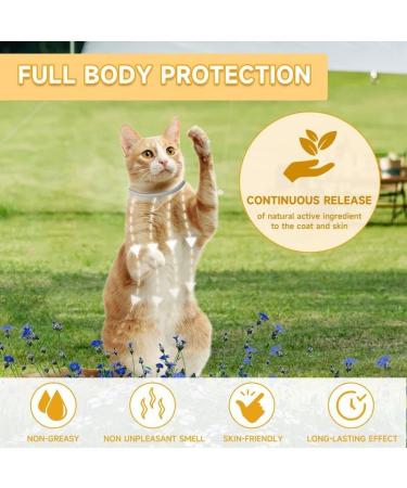 Cat Repellent Treatment Adjustable Cat Repellent Collars Natural Protection Repellent Collar for Cats Water Resistant Repellent Collar for Cats Small-Medium-Large Grey 1pack - Buy Online on SooperMarket.com