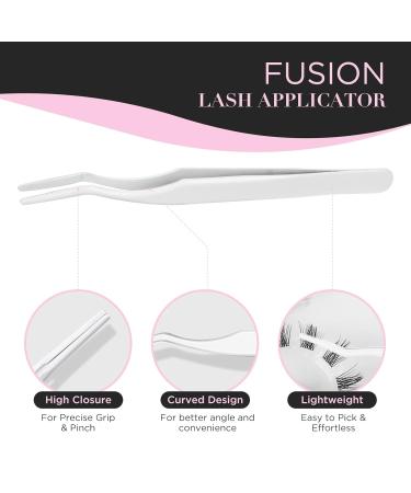 LASHVIEW DIY Eyelash Extension Kit - 12 Clusters Volume Lashes Set with Applicator and Bond & Seal - C14 12mm C curl Lashes Pack - Buy Online on SooperMarket.com