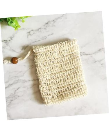 FOYTOKI 4pcs Foaming Net Soap Holder Soap Storage Bag Bubble Maker Bag Face Washing Bag Yellow - Buy Online on SooperMarket.com