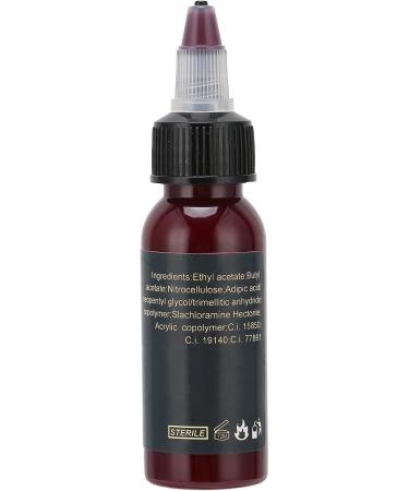 DIY Nail Polish Pigment Ink Manicure Nail Gel Color Nail Polish Making Accessories 30 Ml (Burgundy) - Buy Online on SooperMarket.com