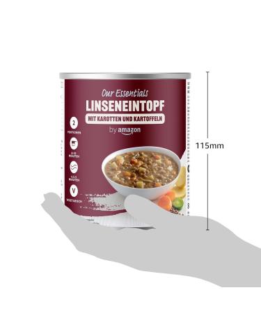 Buy Amazon Lentil Stew with Carrots & Potatoes - 800g Vegetarian Meal | International Shipping - Buy Online on SooperMarket.com