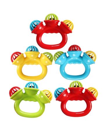 Buy Abaodam 25 STK Hand Bell Interactive Toy for Babies | Safe Bite Toys & Shaking Rattle for Toddlers - Shop Internationally! - Buy Online on SooperMarket.com