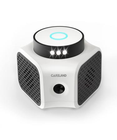Careland Ultrasonic Pest Repeller Squirrel Repellent, 4 in 1 Rodent Repellent Plug-in Mouse Deterrent Emits Ultrasound Waves and LED Strobe Lights Indoor Use