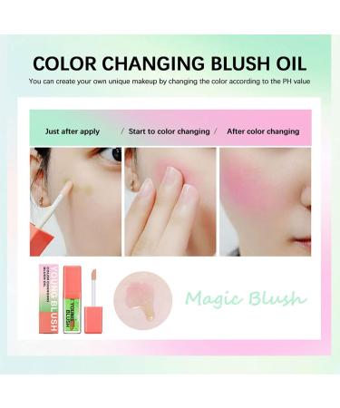 Color Changing Blush Blendable Formula Green Sheer Liquid Blush Face 6.5ml - Buy Online on SooperMarket.com