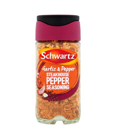 Schwartz Garlic & Pepper Steakhouse Pepper Seasoning 58g