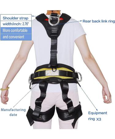 HeeJo Climbing  Safety Safe Seat Belt for Outdoor Tree Climbing  Outward Band Expanding Training Large Size Climbing Gear - Buy Online on SooperMarket.com