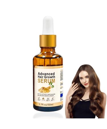 Trendyfave Ginseng Hair Growth Serum Hair Growth Oil Anti Hair Loss Essence Hair Oil for Dry Damaged Hair Nourishing Scalp Oil for Hair Growth Hair Serum for Hair Growth for Fast Hair Growth