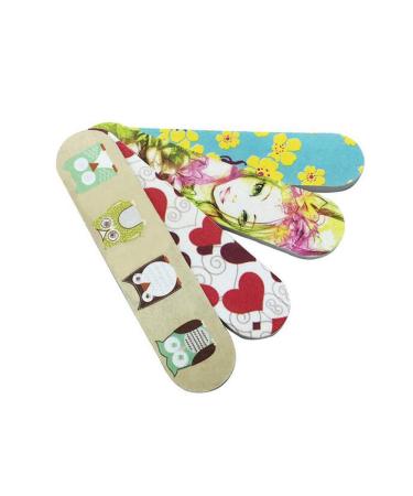 20 Mini Professional Nail Files - Double Sided Emery Boards for Manicure & Pedicure - DIY Nail Tools for Women & Girls - Buy Online on SooperMarket.com
