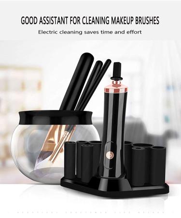 Electric Makeup Brush Cleaner & Dryer - Fast & Efficient Cleaning for All Brushes - 8 Sizes Included - Buy Online on SooperMarket.com