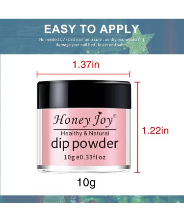 Purity Warm Colors Dipping Powder Starter Kit - Honey Joy 6 Box/Set for Summer Daily Makeup - No Lamp Cure Like Gel Polish - Even & Smooth Finish | 10g/box (DP-J-6pcs) - Buy Online on SooperMarket.com