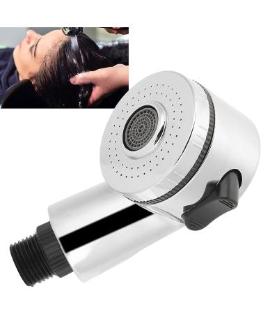 Handheld Hair Salon Shampoo Basin Faucet Hair Salon Shampoo Adapter Shower Head Accessory Hair Washing Sprayer Head for Shampoo Bed Chairs (Side Switch Type) - Buy Online on SooperMarket.com