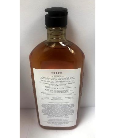 Bath and Body Works Aromatherapy Sleep Cedarwood and Vanilla Body Wash & Foam Bath 10 oz - Full Size - Buy Online on SooperMarket.com