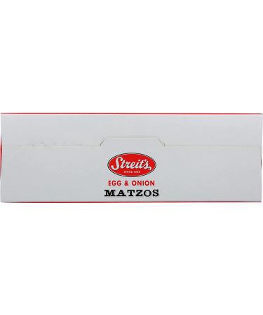 Streit's Matzos Egg & Onion Unleavened Bread Cracker - 11 oz (Pack of 1) - Buy Online on SooperMarket.com