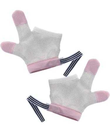 KOMBIUDA Baby Mittens 3 Pairs - Anti-Scratch Breathable Finger Gloves for Infant - No Thumb Stop Mesh Mitts - Prevent Scratches & Sucking - Size L - 2x3pcs - Buy Online on SooperMarket.com