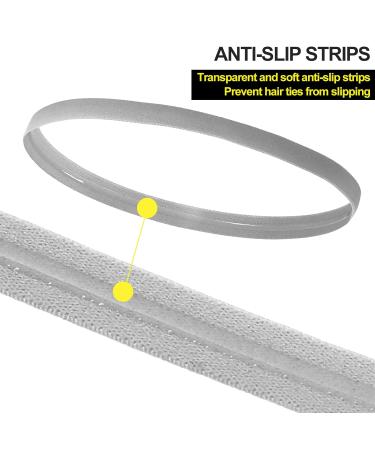 Buy Sularpek 6-Piece Elastic Hair Bands for Men & Women - Non-Slip Sports Headbands for Yoga Football & Jogging - Buy Online on SooperMarket.com