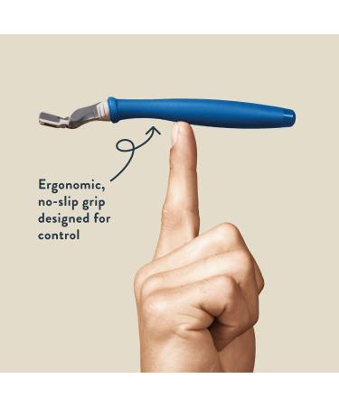 Harry's Men's Razor Set with Indigo Blue Handle + 13 Blade Refills & Travel Cover - Buy Online on SooperMarket.com