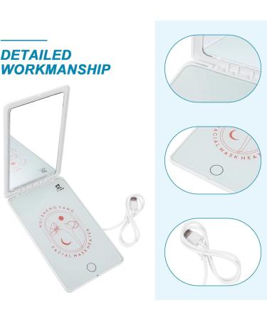 FOMIYES Heater Warmer Makeup Mirror Facial Care Heater Sheet Heating Device White - Buy Online on SooperMarket.com