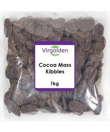 Cocoa Mass Kibbles 1kg Cocoa Liquor Liquor Chunks by Virgolden