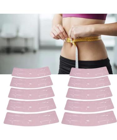 10pcs PVC Slimming Belt Elastic Reusable Weight Loss Burning Fat Sauna Slimming Belt Waist - Buy Online on SooperMarket.com