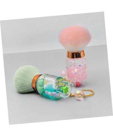 Mikinona Nail Dust Brush Small Brush for Makeup Facial Makeup Brush Loose Powder Brush Women Makeup Brush Blush Brush for Women Makeup Powder Brush Highlighter Brush Pink Cosmetic Miss Tool 9.00X3.50X3.50CM Pink - Buy Online on SooperMarket.com