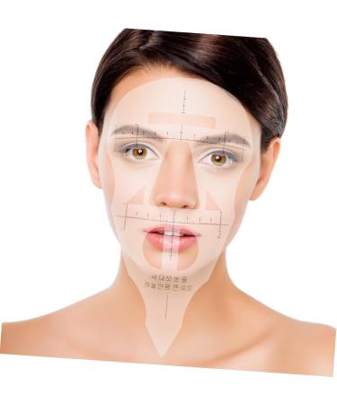 Healeved 1pc Measure Tool Eyebrow Template Shaping Tool Eyebrow Stencil Positioning The Brush Make up - Buy Online on SooperMarket.com