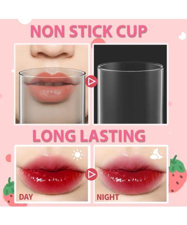 6 Colors Lip Tint Stain Set: Long-lasting Korean Lip Gloss & Cheek Tint - Waterproof, High Pigment, Vivid Color - Mini Liquid Lipstick Makeup Set - Buy Online on SooperMarket.com
