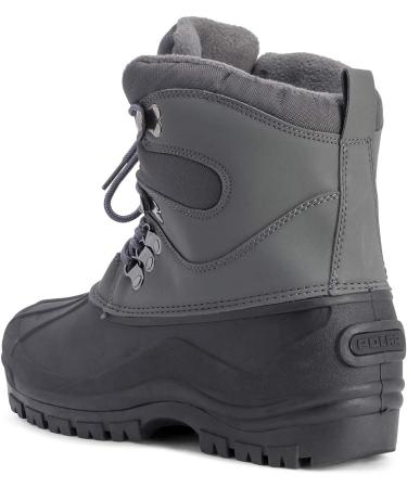 Men's Waterproof Duck Hiking Short Ankle Boots Size 9 - Grey - Buy Online on SooperMarket.com