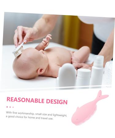 FRCOLOR Silicone Bath Scrubber for Kids and Men - Exfoliator Body Brush for Home Use - Buy Online on SooperMarket.com