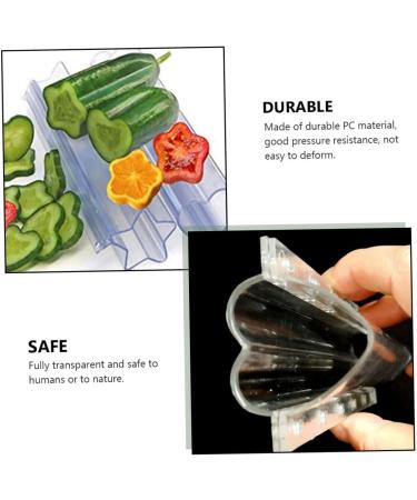 SUPVOX 3pcs Vegetable Shaping Cucumbers Strawberry Accessories Molds for Garden Shaper Fruit Transparent 20x6.5cm - Buy Online on SooperMarket.com