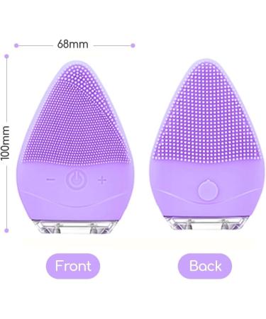 Edicare Facial Cleaning Brush - Waterproof Anti-Aging Electrical Massage Device for Deep Cleaning & Peeling (Violet) - 1 Pack - Buy Online on SooperMarket.com