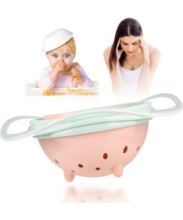 360 Degrees Gyro Bowl: Unspillable Anti-Spill Magic Bowl for Babies and Toddlers - Light Green - Buy Online on SooperMarket.com