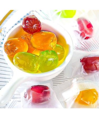 Fruit flavor can peel soft candy (200g/box) 50% fruit juice content wedding candies soft candy mango peach green soft candy Chinese candy snack gifts (4 flavors 3 boxes) 4 flavors 3 boxes - Buy Online on SooperMarket.com