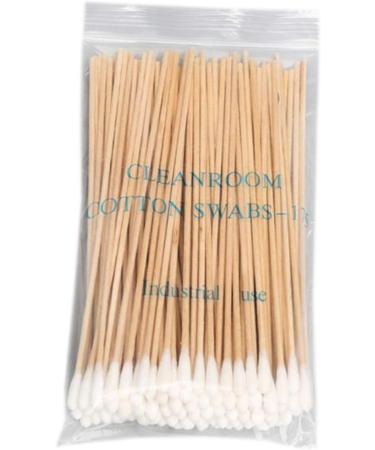 WT-DDJJK Cleaning Swabs - 100/200pcs 6 Long Wooden Handle Cotton Swab Applicators for Efficient Cleaning | International Shipping Available - Buy Online on SooperMarket.com